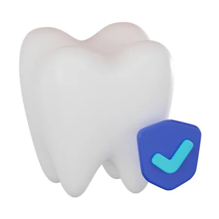 Dentes brilhantes  3D Icon