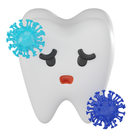 Germes de dentes  3D Icon