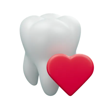 Dentes lindos  3D Icon