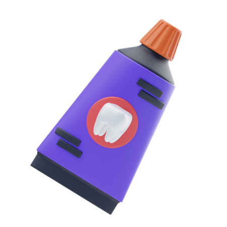 Dentifrice  3D Icon