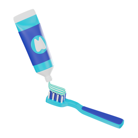 Dentifrice  3D Icon