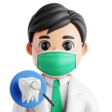 Dentist  3D Icon