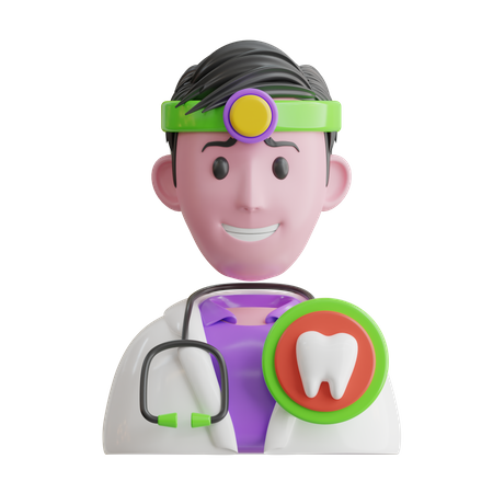 Dentist  3D Icon