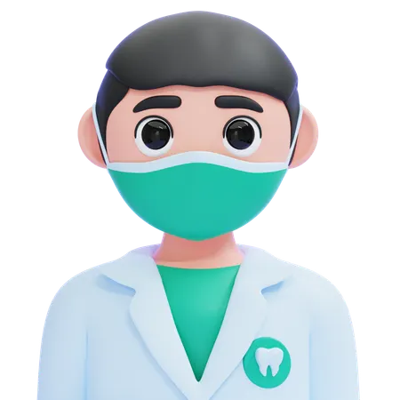Dentist  3D Icon