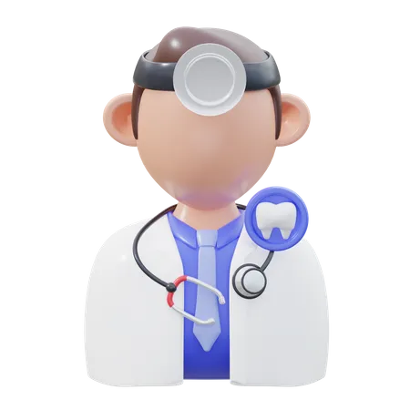 Dentist  3D Icon