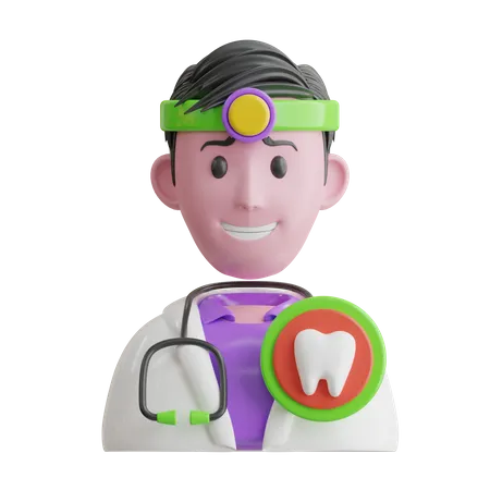 Dentist  3D Icon