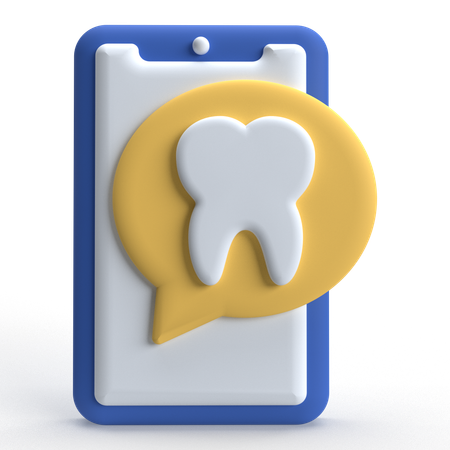 Dentist App  3D Icon