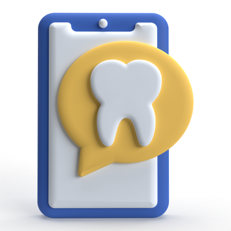 Dentist App  3D Icon