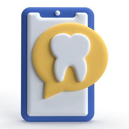 Dentist App  3D Icon