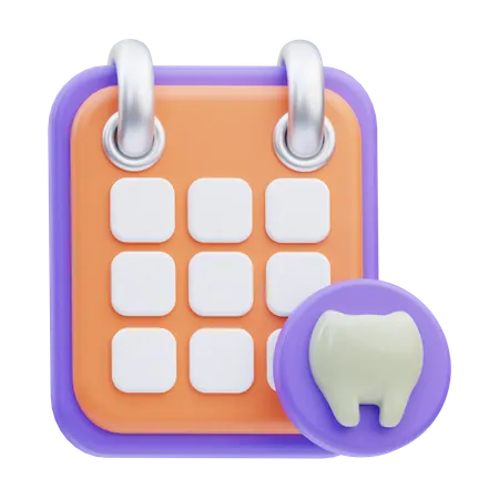 Dentist Appointment  3D Icon