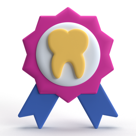 Dentist Certificate  3D Icon