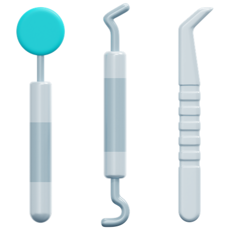 Dentist Tool  3D Icon