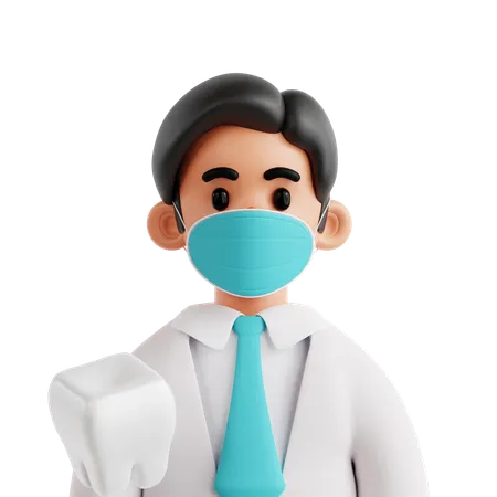 Dentista  3D Icon