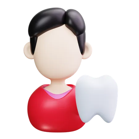 Dentista  3D Icon