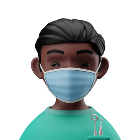 Dentista  3D Icon