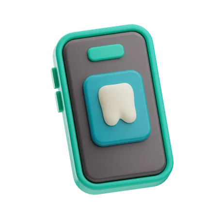 Aplicativo dentista  3D Icon