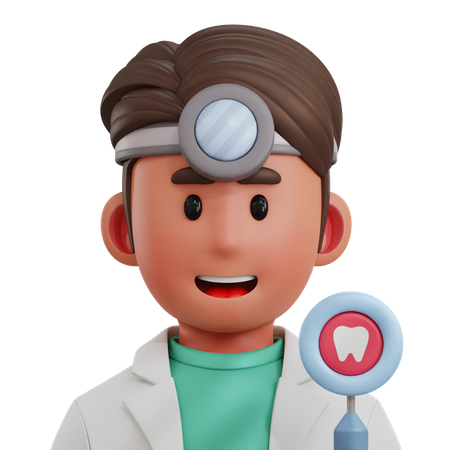 Dentiste  3D Icon