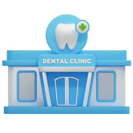 Clinique de dentiste  3D Icon