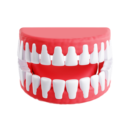 Dents  3D Icon