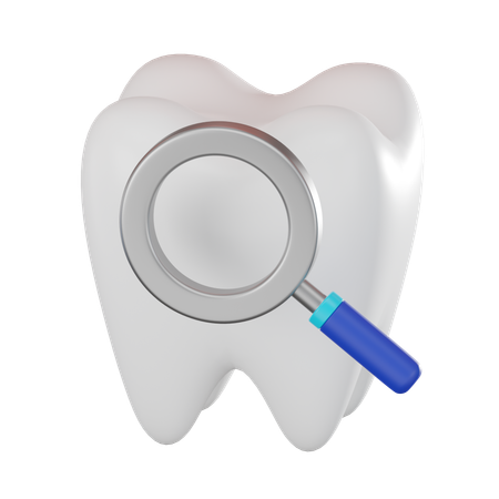 Dents endommagées  3D Icon