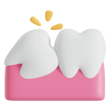 Dents de sagesse  3D Icon