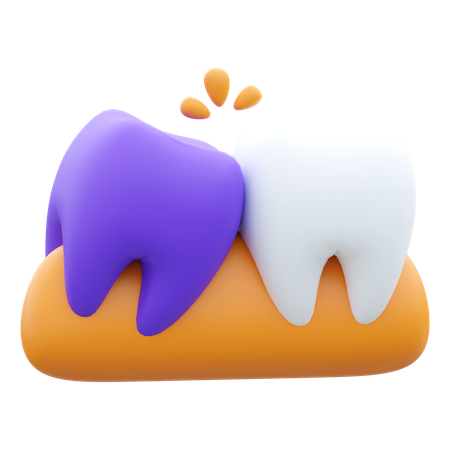 Dents de sagesse  3D Icon