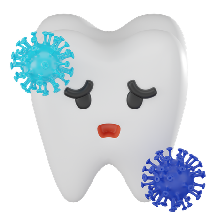 Germes des dents  3D Icon