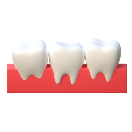 Dents mal alignées  3D Icon