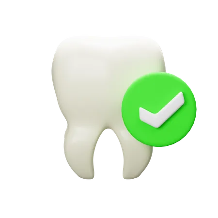 Dent propre  3D Icon