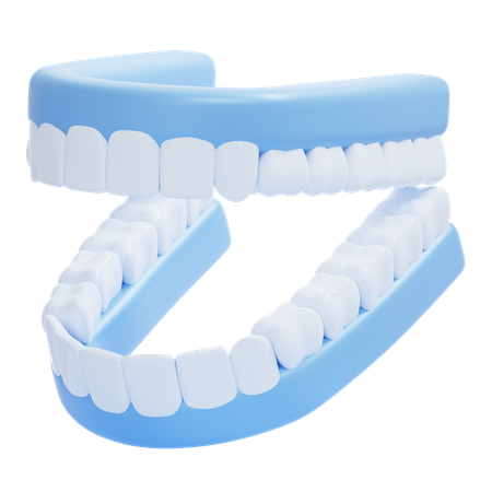 Denture  3D Icon