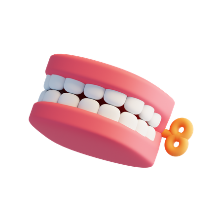 Denture  3D Icon