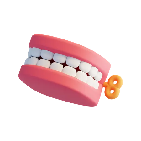 Denture  3D Icon