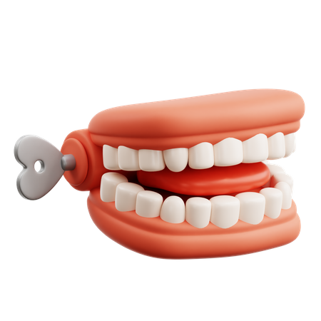 Denture Toy  3D Icon