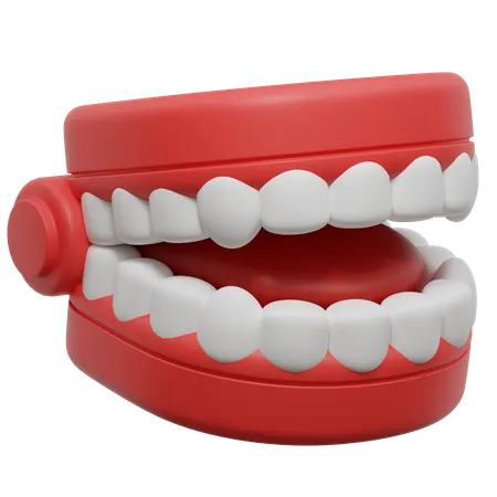 Dentures From Dentist 3 D Icon 3D Icon
