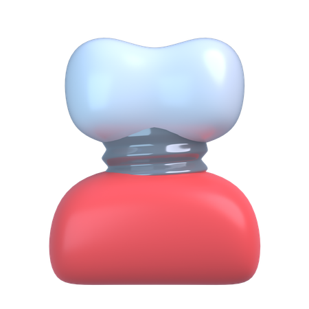 Dentures  3D Icon