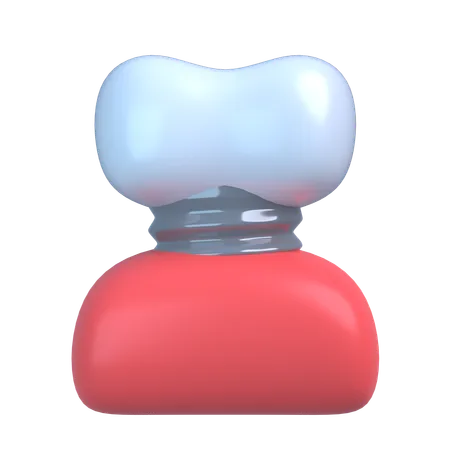 Dentures  3D Icon