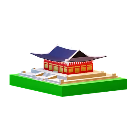 Deoksugung-Palast  3D Icon