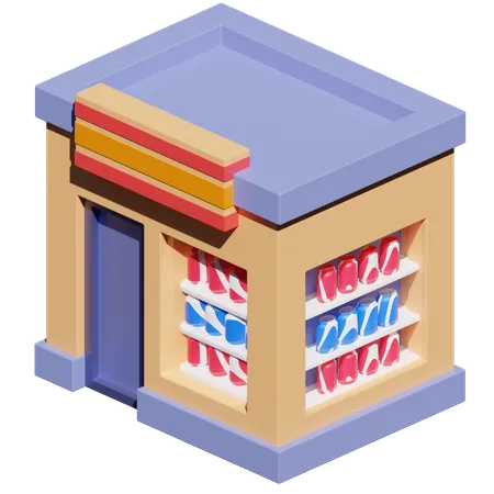 Épicerie  3D Icon