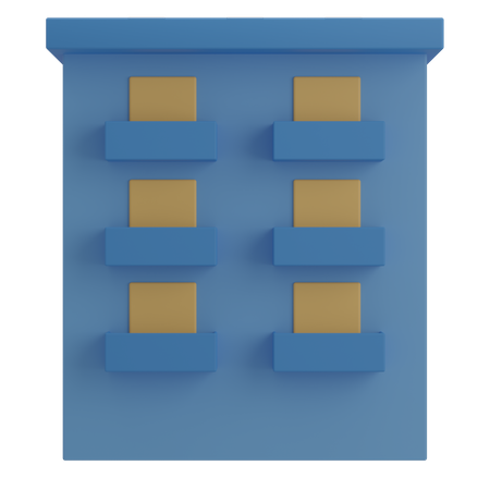 Departamento  3D Icon