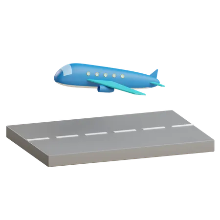 3 D Departure Illustration With Transparent Background 3D Icon