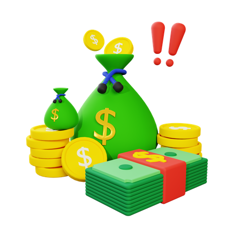 Au dessus du budget  3D Icon