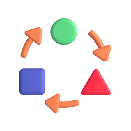 Dependencies  3D Icon