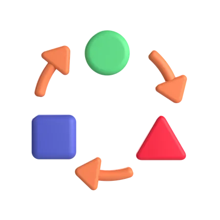 Dependencies  3D Icon