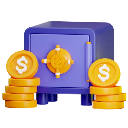 Business Deposit Money Banking Investment Bank Cash Finance Currency Dollar Savings Credit Profit Financial Fund Safe Wealth Coin Loan Icon Illustration Payment Symbol Vector Security Saving Income Economy Revenue Growth Secure Management Exchange Protection 3D Icon