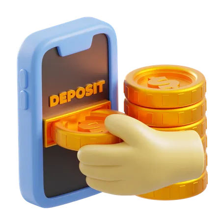 Deposit  3D Icon