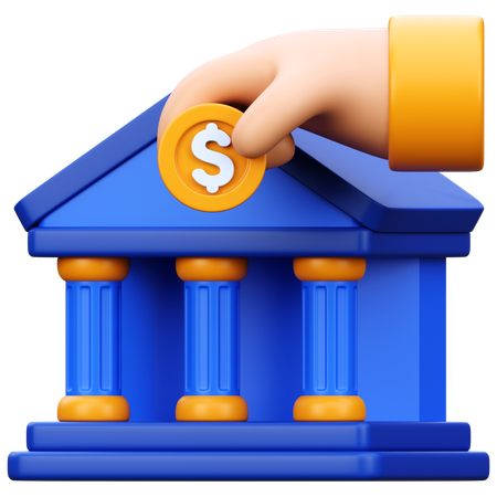 Deposit  3D Icon