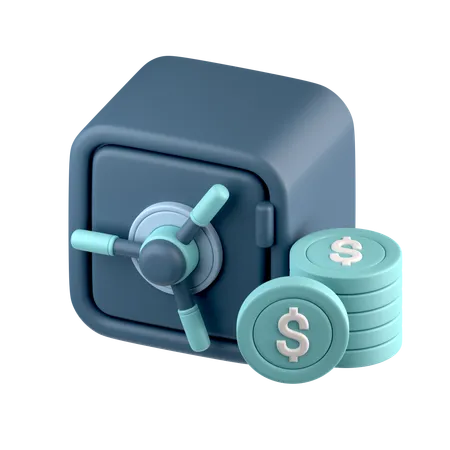 Deposit account  3D Icon