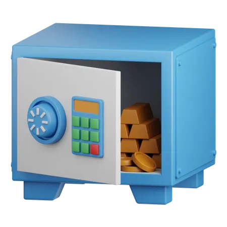 Deposit Box  3D Icon