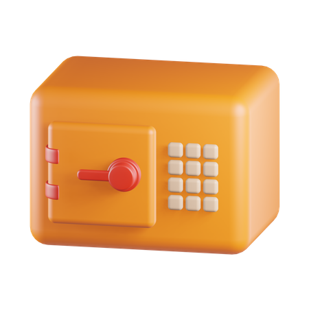 Deposit box  3D Icon