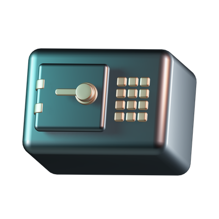 Deposit Box  3D Icon